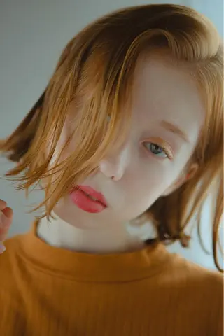 ミディアム Gemini代表 Maedaのヘアスタイル