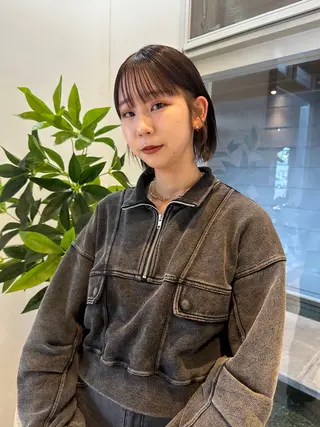 ショート カラー nambu-GARDEN所属・和泉海咲/ 艶髪💖大人可愛いのヘアスタイル