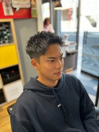 ショート パーマ メンズ grow hair works所属・🔥無料メンズカット /パーマ🔥奥山のヘアスタイル