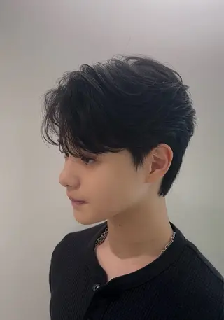 ミディアム パーマ メンズ ♠️メンズ特化／ 社 由樹♠️のヘアスタイル