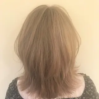 ミディアム カラー パーマ ヘアアレンジ メンズパーマの巨匠 鈴木純のヘアスタイル