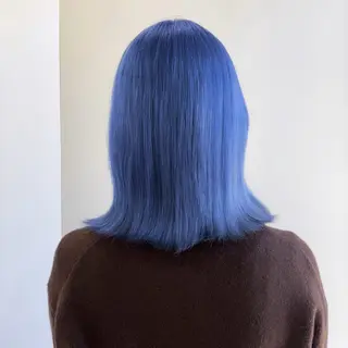 ミディアム ☘️かわいいハイトー ン☘️nonokaのヘアスタイル