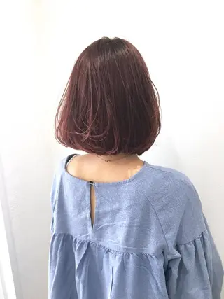 ミディアム カラー パーマ ヘアアレンジ メンズ マツエク・マツパ seen所属・境 健助のヘアスタイル