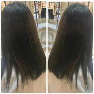 セミロング カラー ルービック 梅田茶屋町店のヘアスタイル