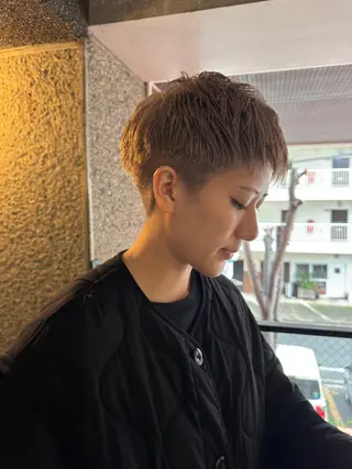 ショート メンズ saki/Insta fleur_sakiのヘアスタイル