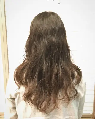 ロング パーマ 中川 拓弥のヘアスタイル