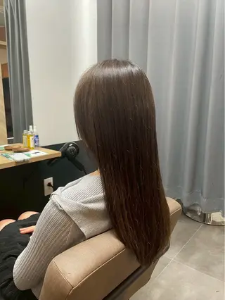 ロング カラー TELAHAIR 篠原翔哉のヘアスタイル