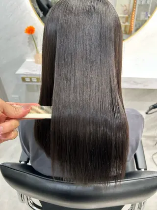 ロング カラー 髪質改善will hairdesignのヘアスタイル