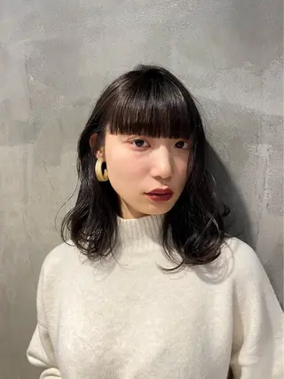 ミディアム カラー Mahoメンズヘア 🦋デザインカラーのヘアスタイル