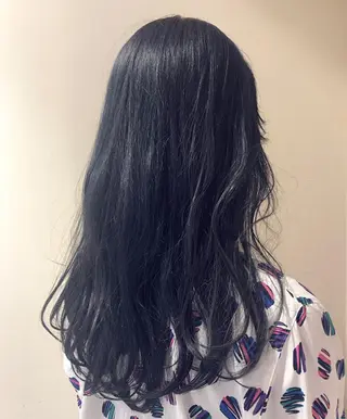 ロング カラー 大岩 茉愉のヘアスタイル