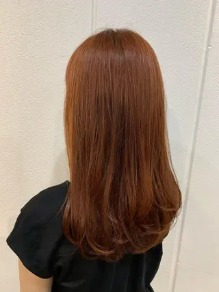 ロング カラー Lolonois梅田 /Okazaki:)のヘアスタイル
