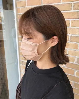 ミディアム カラー ヘアアレンジ ❣️倉敷❣️美髪 カラー能登一成のヘアスタイル