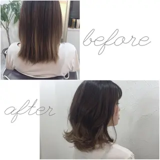 ミディアム 【今だけブリーチ 限定価格💕】すみのヘアスタイル