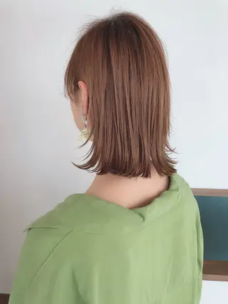 ミディアム c＆ ちはるのヘアスタイル