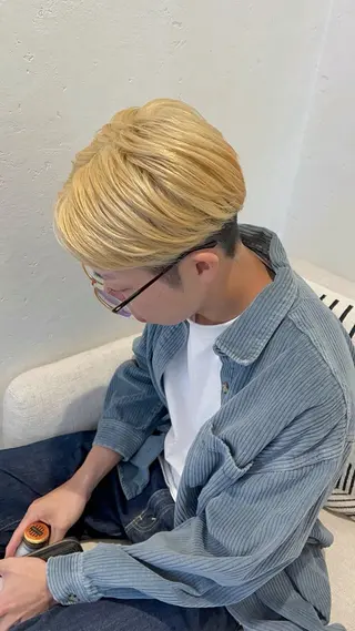 カラー amiehairroom所属・むらたナチュラルパー マ🌀透明感カラーのヘアスタイル