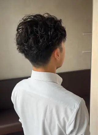 パーマ メンズ 山田 知佳のヘアスタイル