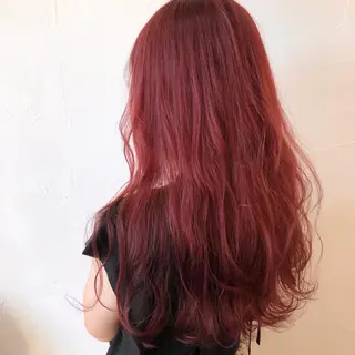 ロング カラー 伊藤ゆかり/髪質改善 /透明感カラーのヘアスタイル