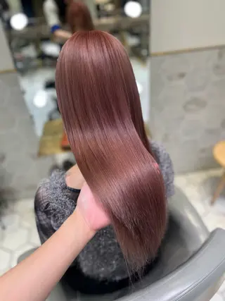 ロング カラー 栄/透明感ツヤカラー /Kahoのヘアスタイル