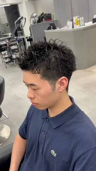 メンズ 【メンズパーマ】 吉原怜音のヘアスタイル