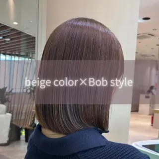 カラー ミディアム レイヤーカット 西宮北口/みなみのヘアスタイル