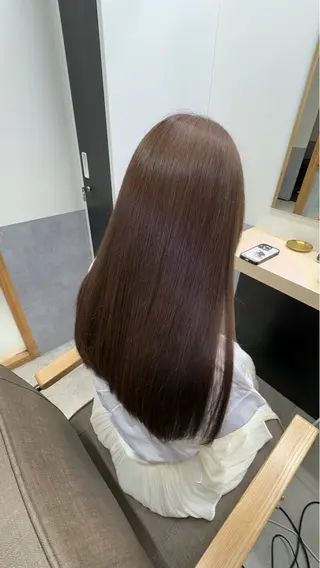 ロング 【全席個室/シェアサロン】FRAME + HairEsthe 御堂筋難波店所属・ひらやま りょういちのヘアスタイル