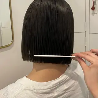 ショート カラー canon/ベージュ /透明感カラーのヘアスタイル