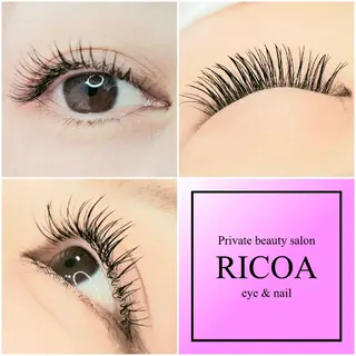 マツエク・マツパ RICOA 酒井のマツエク・マツパデザイン