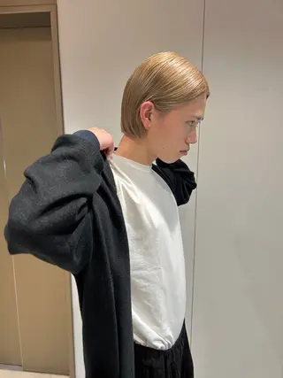 ショート カラー 西原 大智のヘアスタイル