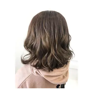 セミロング カラー YUIMARL なつきのヘアスタイル