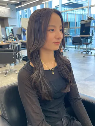 ロング カラー 暖色/透明感カラー /nanami🌼のヘアスタイル