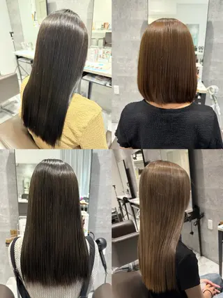 カラー 久野 結生のヘアスタイル