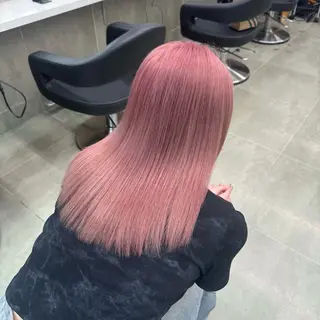 ミディアム カラー ヘアアレンジ flammeum所属・ハイトーン/ボブ /misakiのヘアスタイル