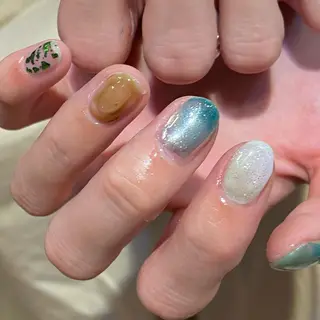 ネイル ゆびノさき茨木店 ニュアンス/アートのネイルデザイン