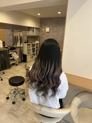 ロング 島木 琉矢のヘアスタイル