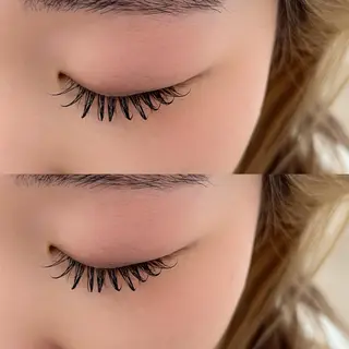 マツエク・マツパ 岩田 かのんのマツエク・マツパデザイン