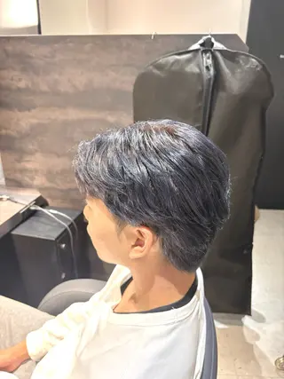 カラー 佐々木 輝人のヘアスタイル