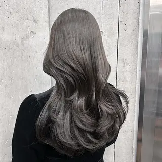 ロング カラー ヘアアレンジ 垢抜け透明感カラー 指名No.1shunのヘアスタイル