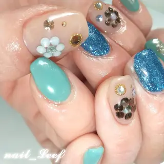 ネイル Nail leef《リーフ》所属・kahosan 𓆉のネイルデザイン