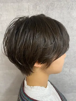 ショート カラー 久保亮太 /大人ショートのヘアスタイル