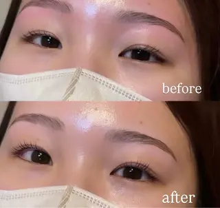 マツエク・マツパ mint eyelash所属・ミントアイラッシュ フジイの眉毛・アイブロウイメージ