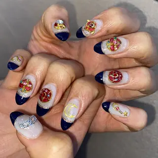 ネイル ﾎｯﾄﾍﾟｯﾊﾟｰに 以降中/彩音👼🏽のマツエク・マツパデザイン