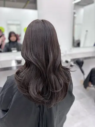 カラー 韓国透明感color 🤍sawako🏹のヘアスタイル