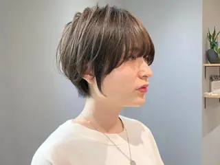 ショート 似合わせショート 森岡俊亮のヘアスタイル
