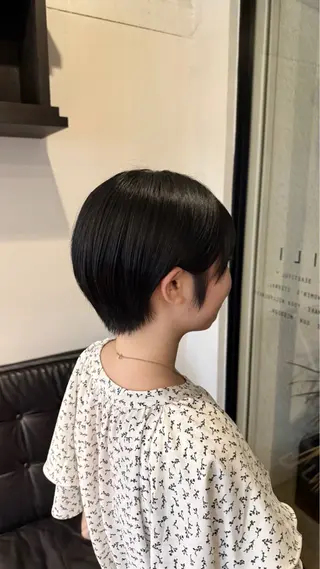 ショート ヒグチ マユのヘアスタイル
