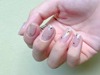 ネイル fumina 💚💛のネイルデザイン