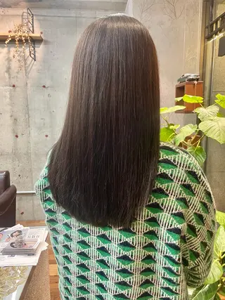 セミロング スタイリスト /YUNAのヘアスタイル