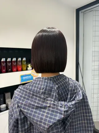 ショート 似合わせカラー✩.* ハイトーン/リナのヘアスタイル