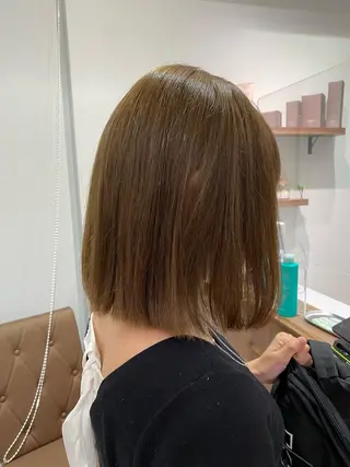 ミディアム 竹下 勝也のヘアスタイル