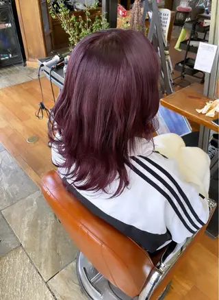 ミディアム カラー ayaka |トレンドヘアのヘアスタイル