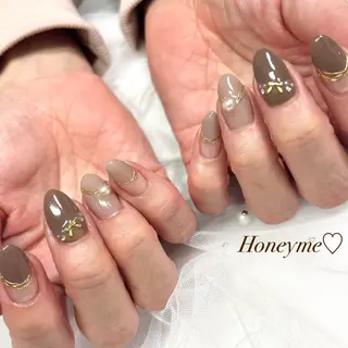 ネイル nailsalon Honeyme所属・Honey me ❁⃘*.゚のネイルデザイン